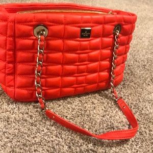 Kate space orange handbag